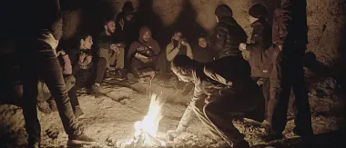 Ein Filmstill aus dem Film »Harraga - Those Who Burn Their Lives«