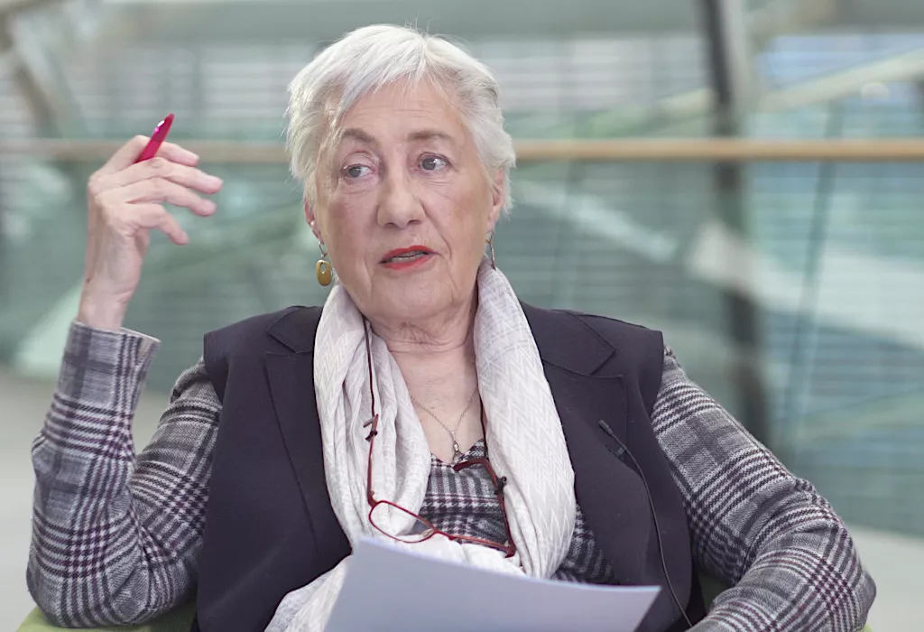 Ein Porträt von Helke Sander