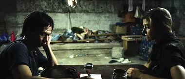 Ein Filmstill aus dem Film »The Visitor«