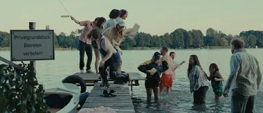 Ein Filmstill aus dem Film »La Passerella Di Amelie«